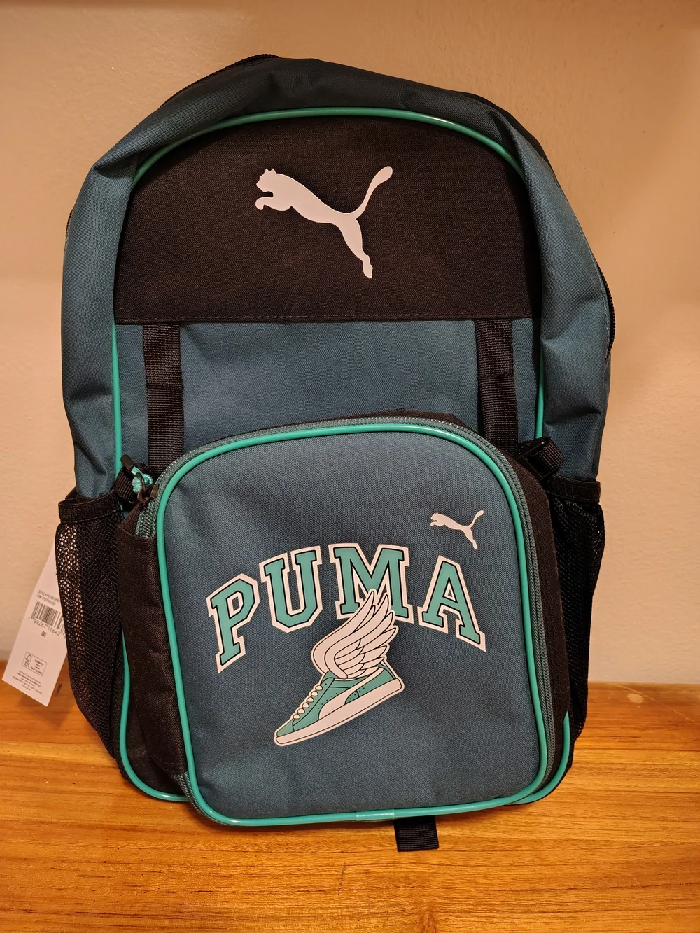 Puma School Backpack With Lunch bag NWT